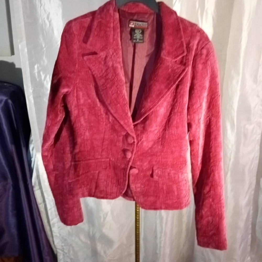 Hot Kiss Vibrant Pink Blazer